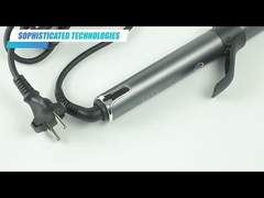 Gốm Tóc Bàn Là Hơi Nước Duỗi Tóc 2 Trong 1 Hơi Nước Uốn Đũa Phép Tóc Mượt Lớp Phủ Tourmaline