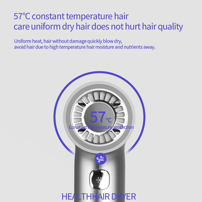 Máy sấy tóc tốc độ cao ion âm không lá Động cơ BLDC 2 Cài đặt tốc độ