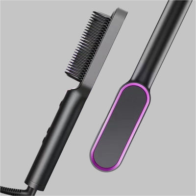 Dụng cụ tạo kiểu tóc chống Scald đa chức năng Bàn chải tóc làm nóng bằng điện