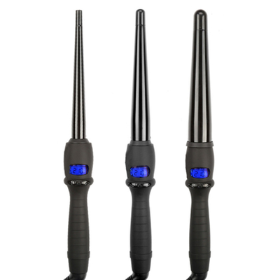 Máy uốn tóc điện bằng gốm 19mm 25mm 32mm Máy uốn tóc bằng điện với màn hình LCD