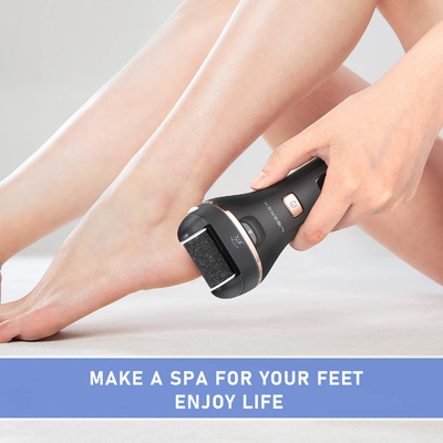 Máy mài chân điện Máy hút chân không Tẩy vết chai chân có thể sạc lại Dụng cụ làm sạch